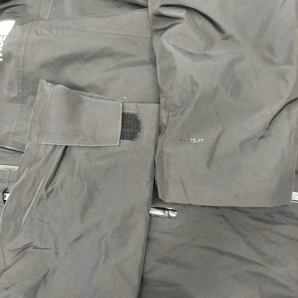 The North Face Descendit Insulated Ski Jacket Mens XL Black Waterproof Hooded